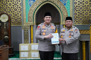 Pesan Kapolda Riau Saat Safari Ramadhan di Masjid Muthmainnah